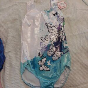 NWT one piece Bathing suit sz Small Butterfly design